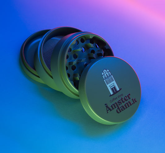 Amsterdam grinderis (AG63) - 4 dalių keraminis smulkintuvas (9694305419532)